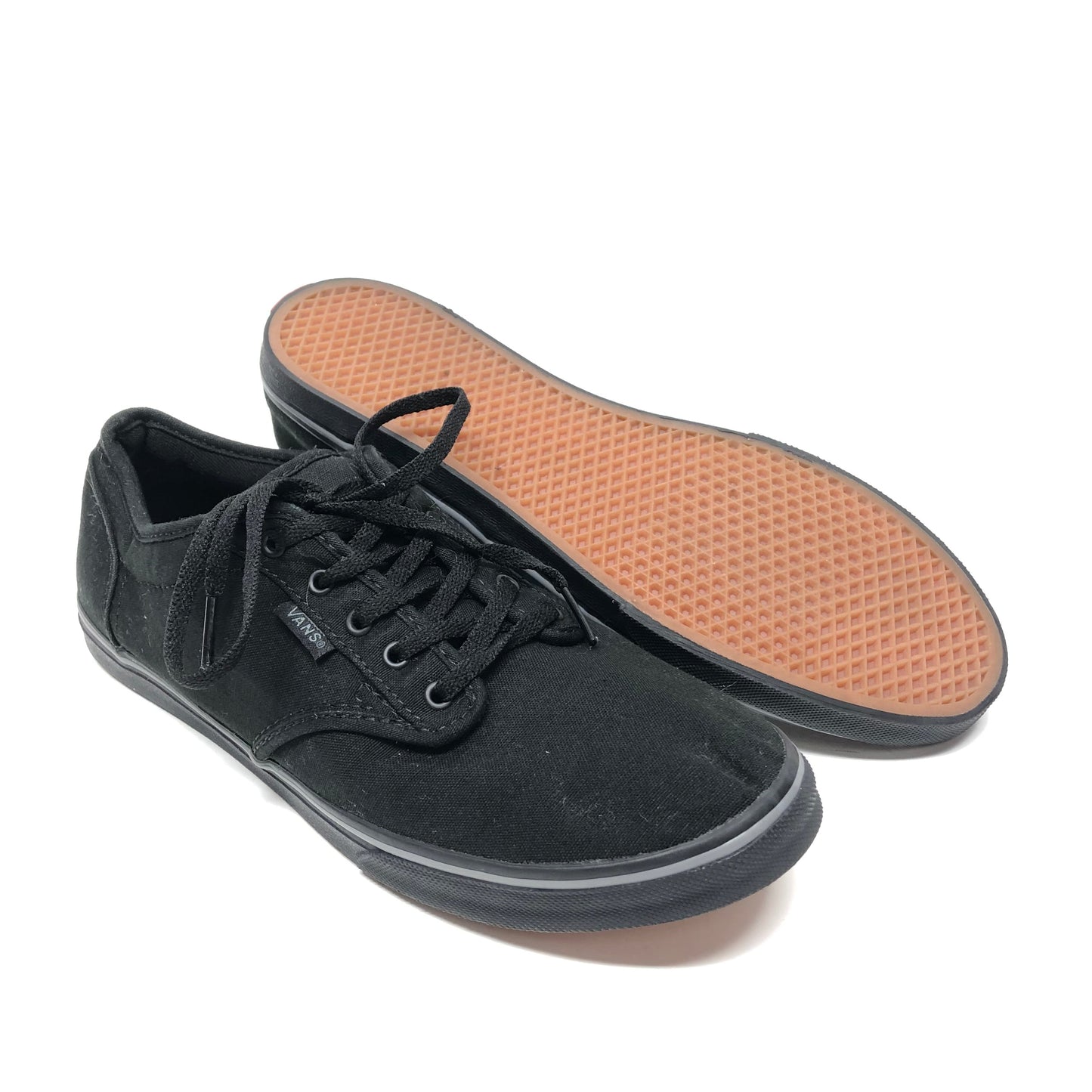 Shoes Sneakers By Vans In Black, Size: 9.5