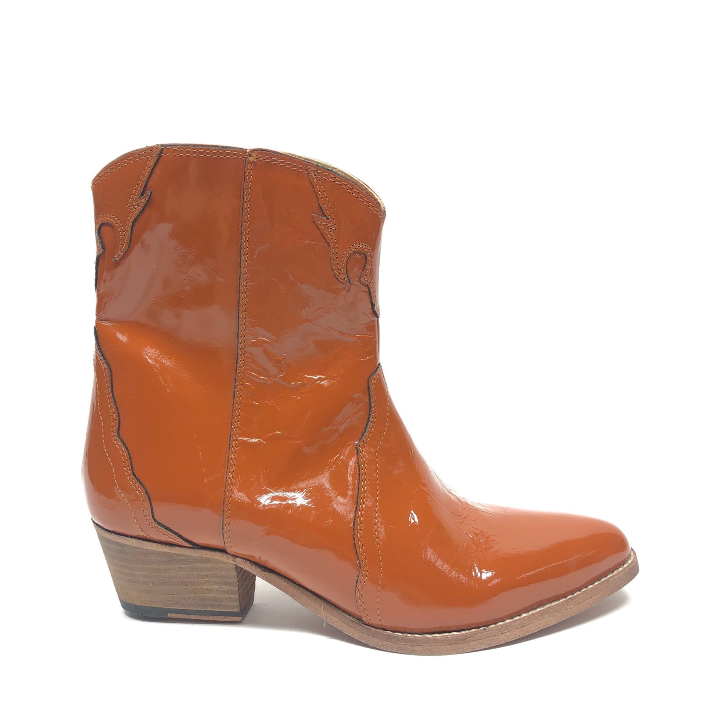 Boots Western By Free People In Orange, Size: 8.5