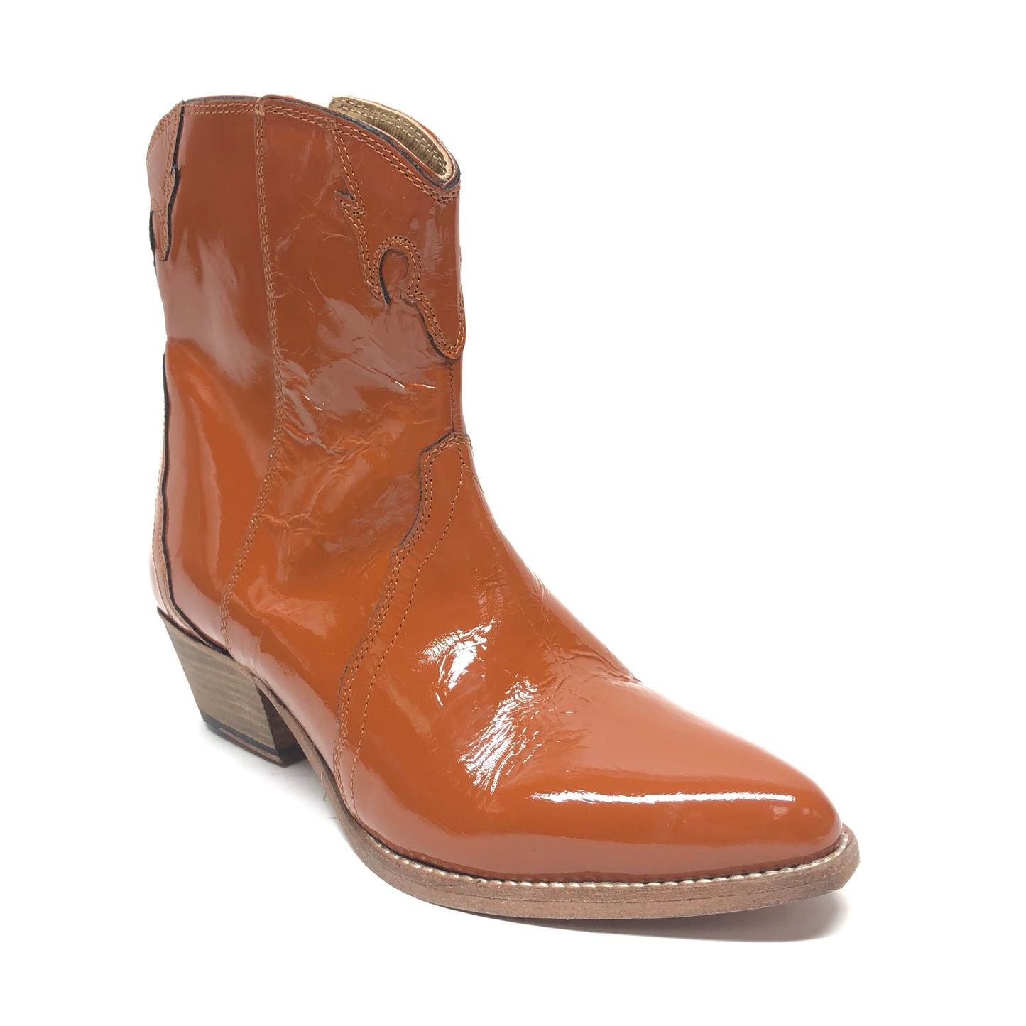 Boots Western By Free People In Orange, Size: 8.5