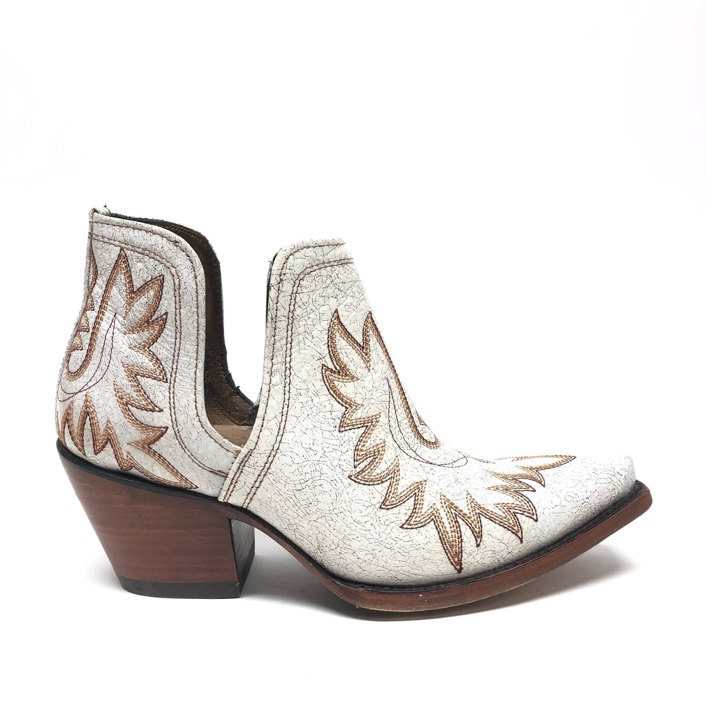 Boots Western By Ariat In Brown & White, Size: 8.5