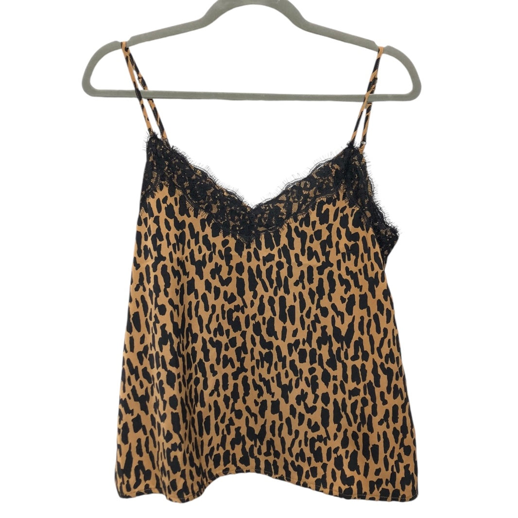 Tank Top By Bp In Animal Print, Size: S