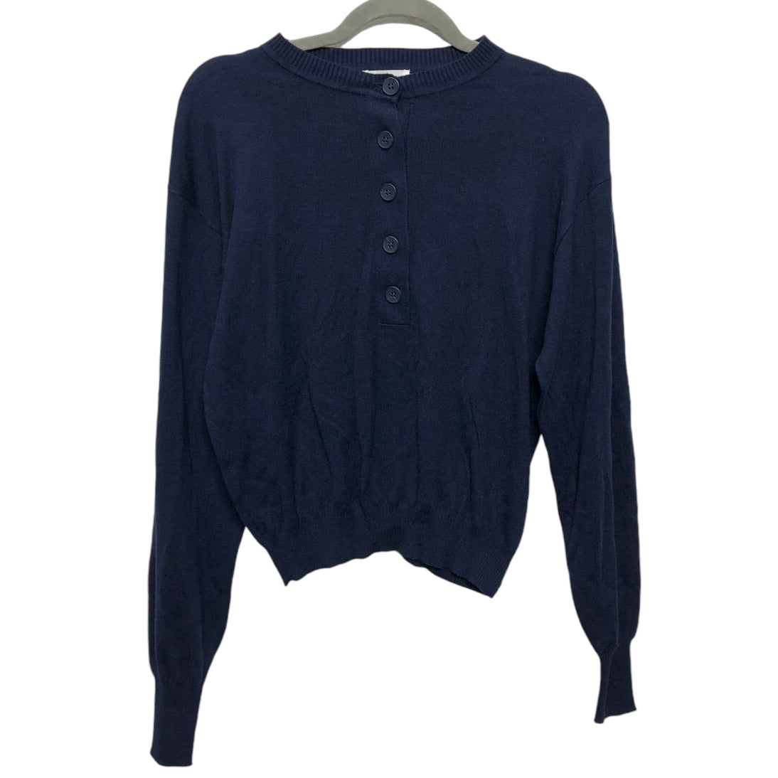 Cardigan By Good American In Navy, Size: Xs