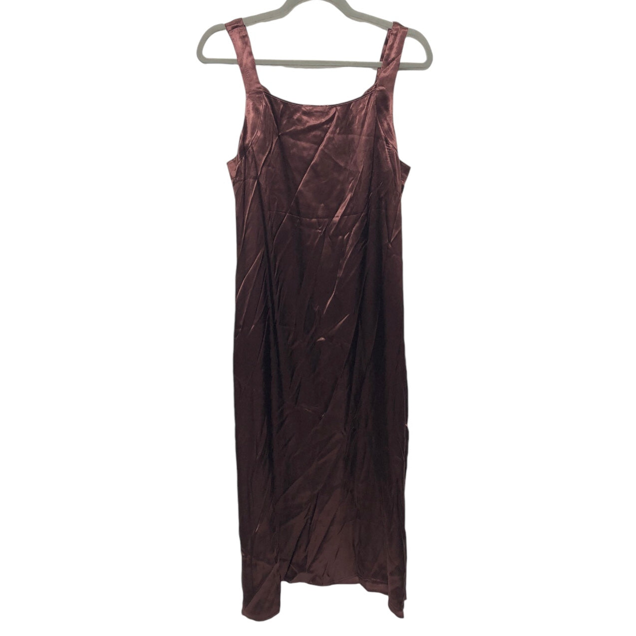 Dress Casual Midi By Nic + Zoe In Brown, Size: L