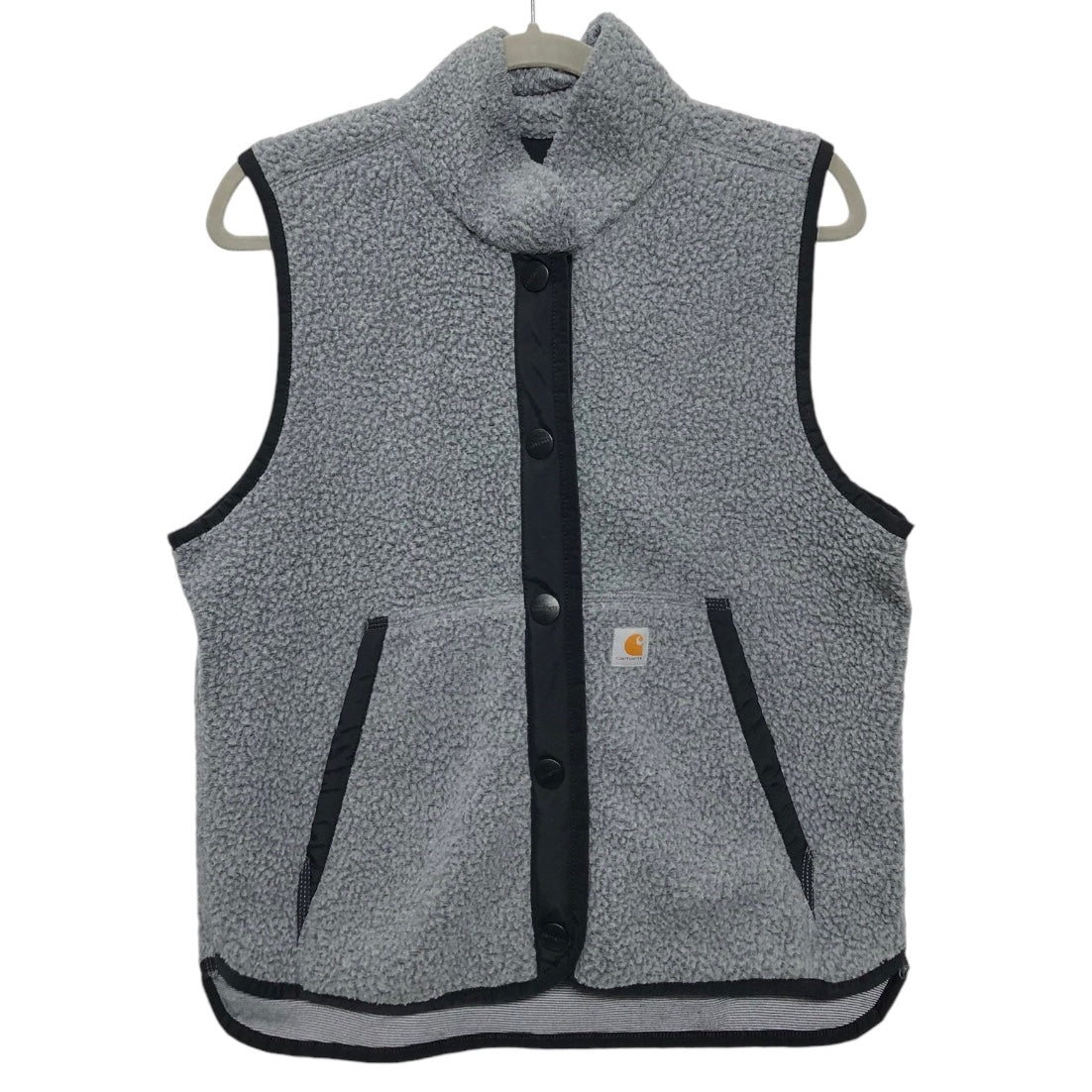 Vest Faux Fur & Sherpa By Carhartt In Grey, Size: S