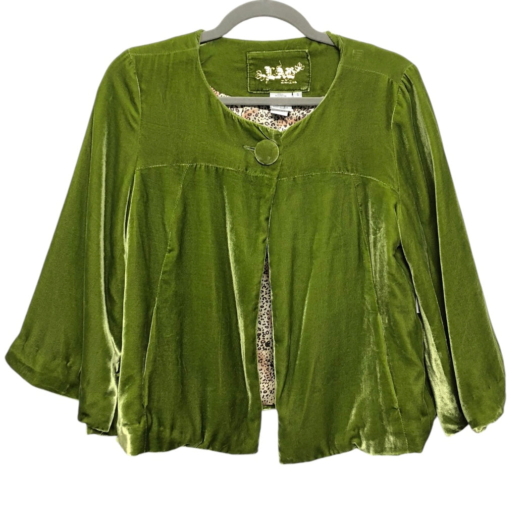 Cardigan By Live A Little In Green, Size: S