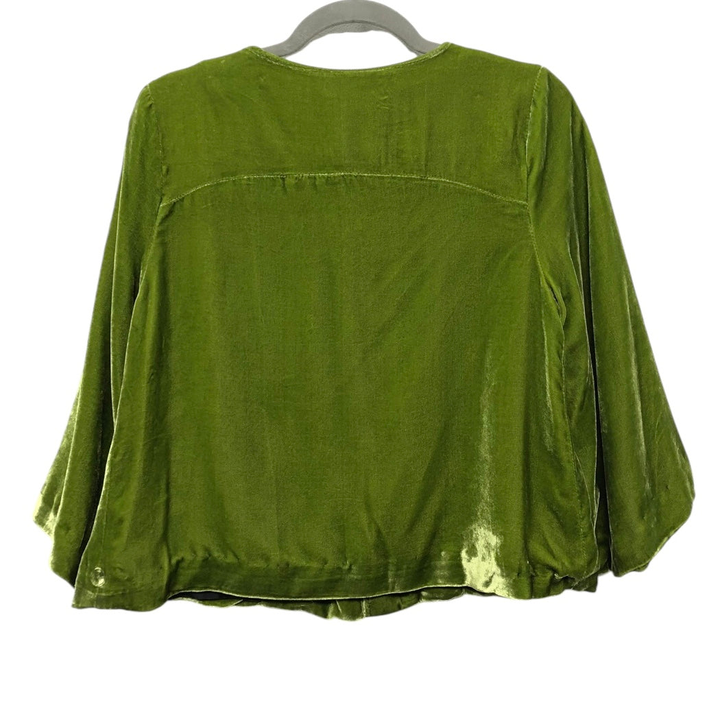 Cardigan By Live A Little In Green, Size: S