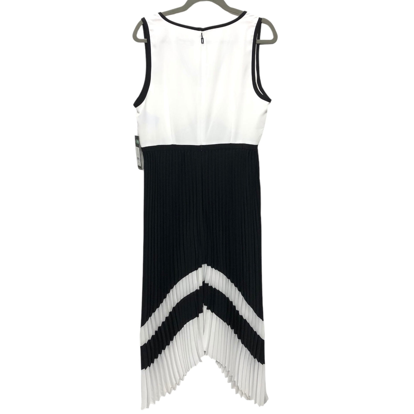 Dress Designer By Karl Lagerfeld In Black & White, Size: 12