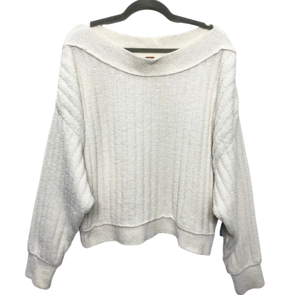 Sweater By Free People In White, Size: M