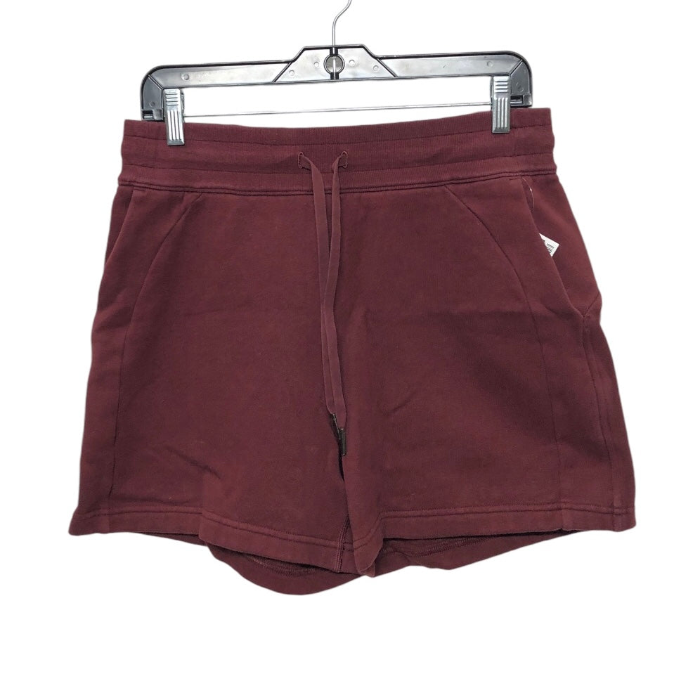 Athletic Shorts By Lululemon In Maroon, Size: 8