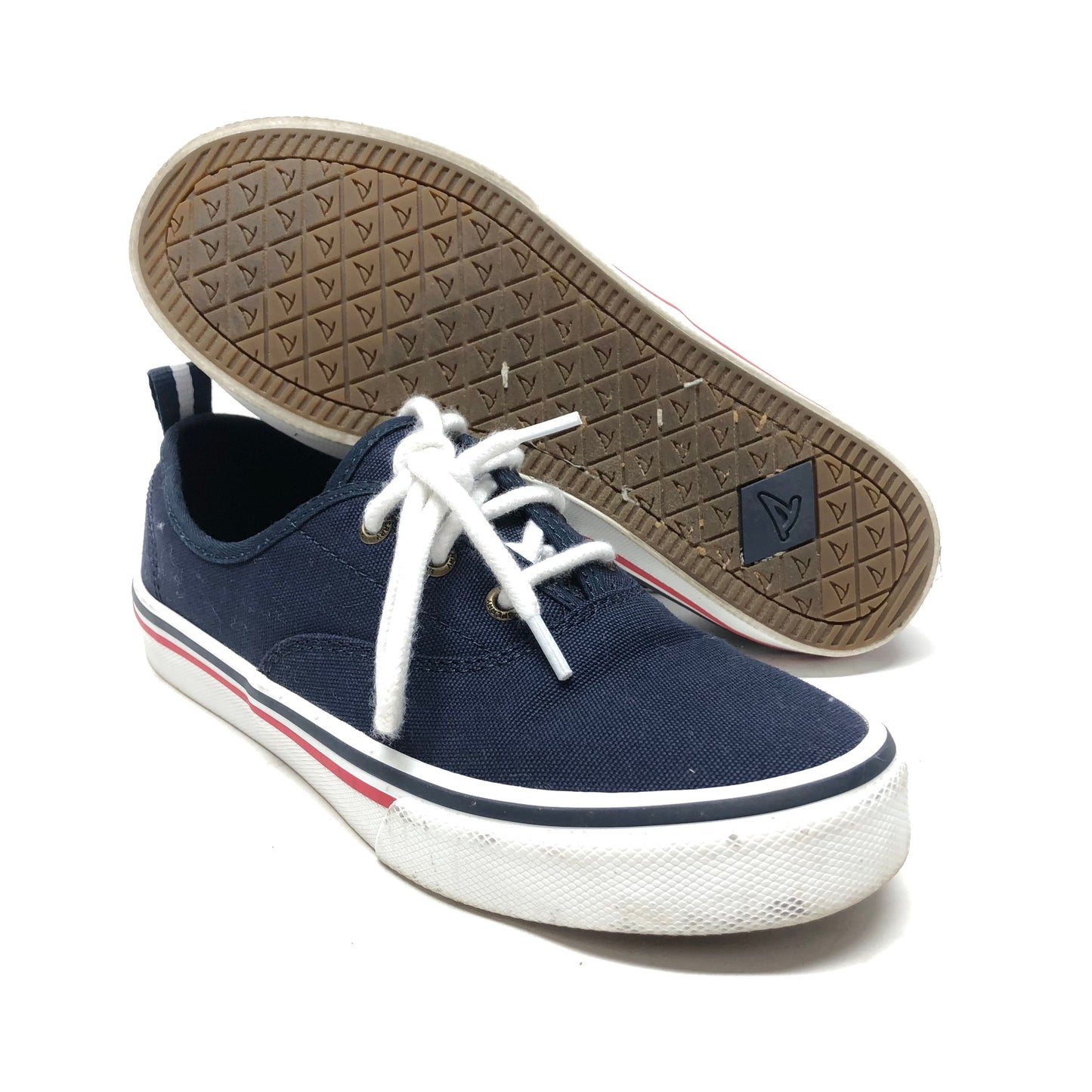 Shoes Flats By Sperry In Navy, Size: 6.5