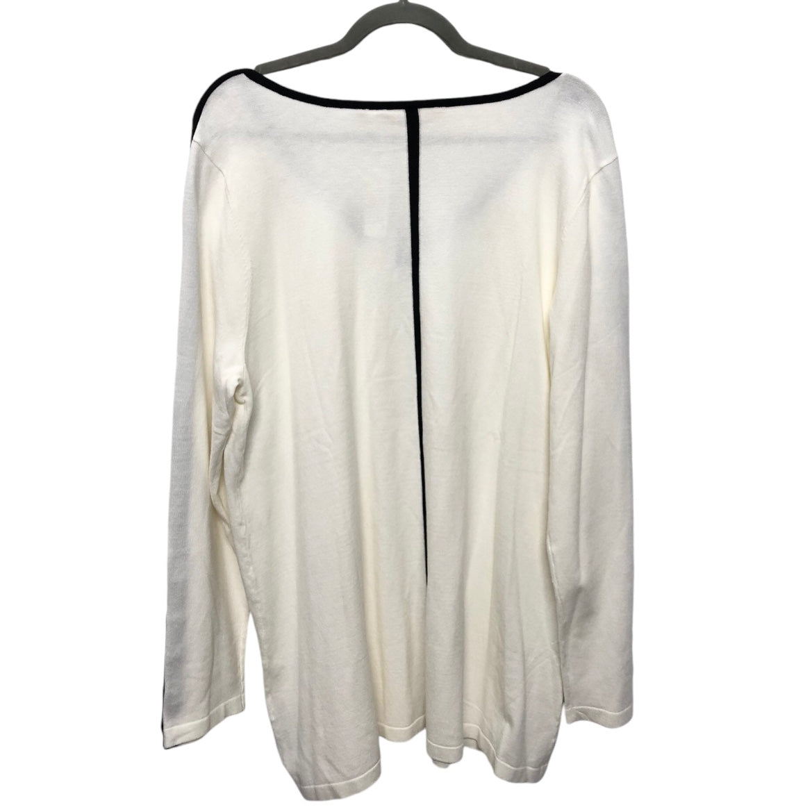 Top Long Sleeve By Soft Surroundings In Ivory, Size: Xl