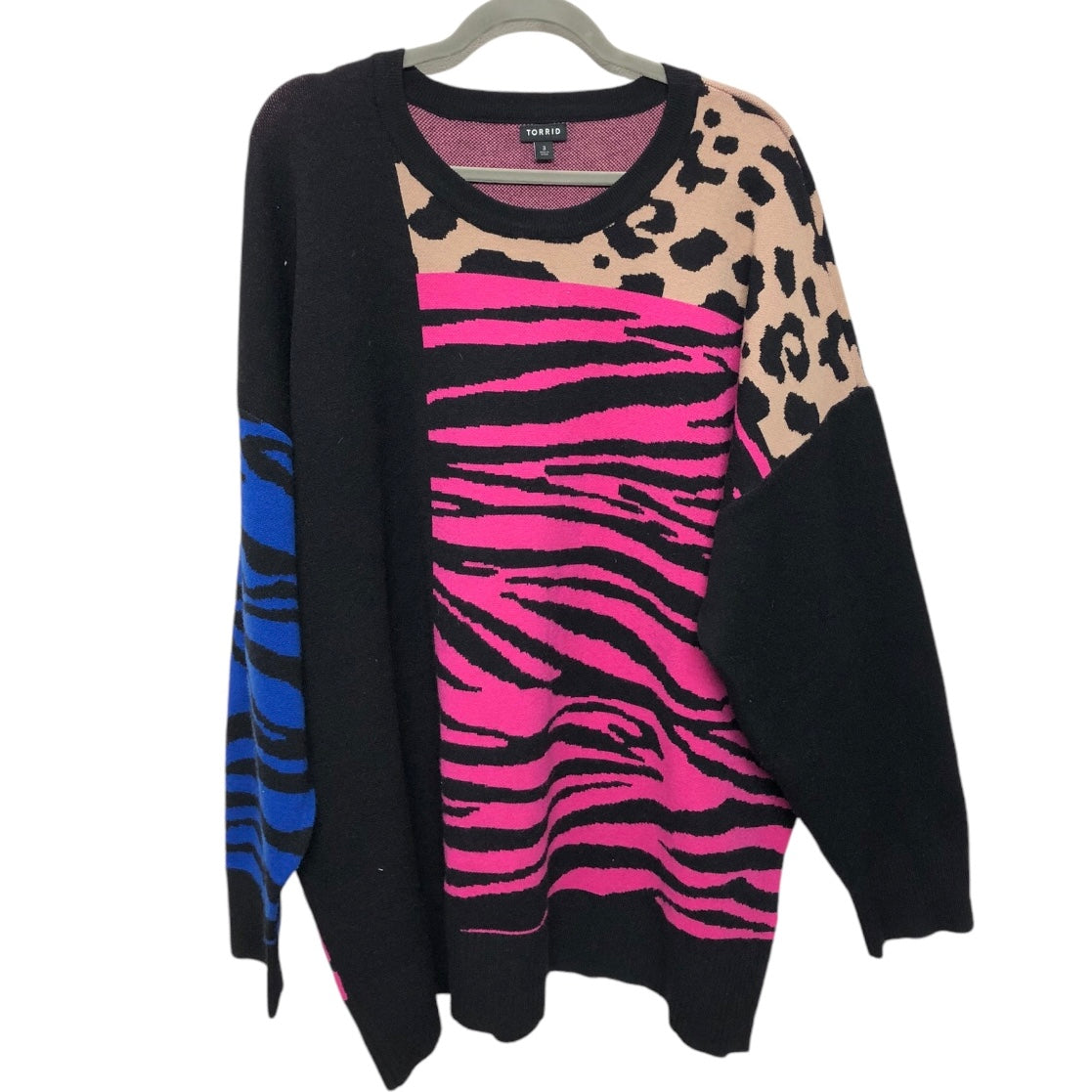 Sweater By Torrid In Black, Size: 3x