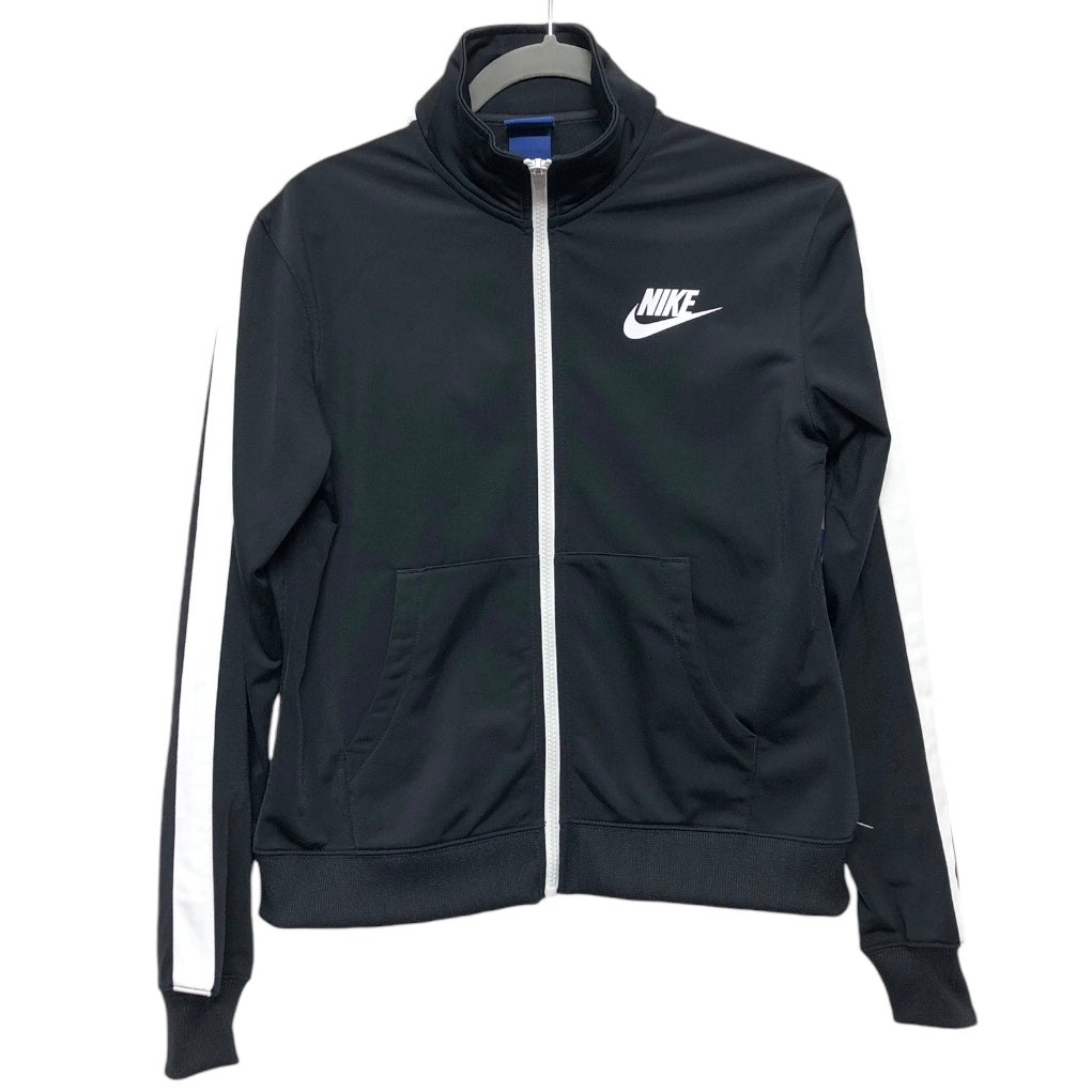 Athletic Jacket By Nike Apparel In Black, Size: S