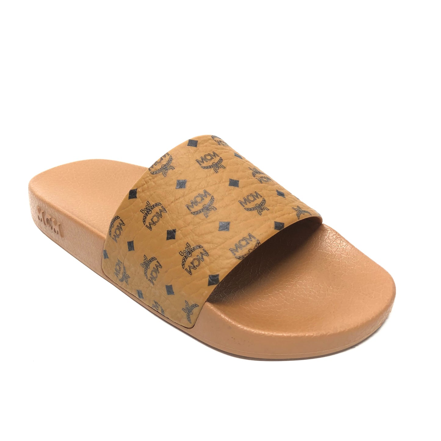 Sandals Luxury Designer By Mcm In Tan, Size: 8