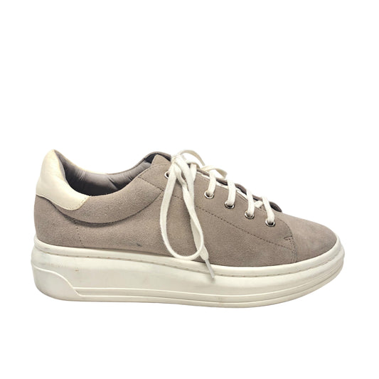 Shoes Sneakers By Joie In Taupe, Size: 8