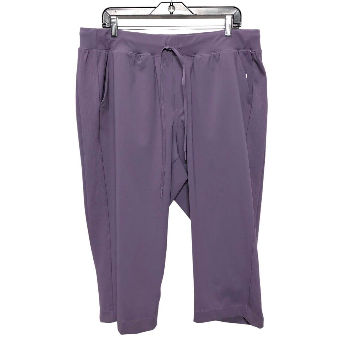 Athletic Capris By Livi Active In Purple, Size: 1x