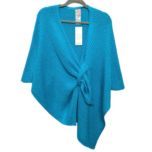 Shawl By Chicos In Blue, Size: L