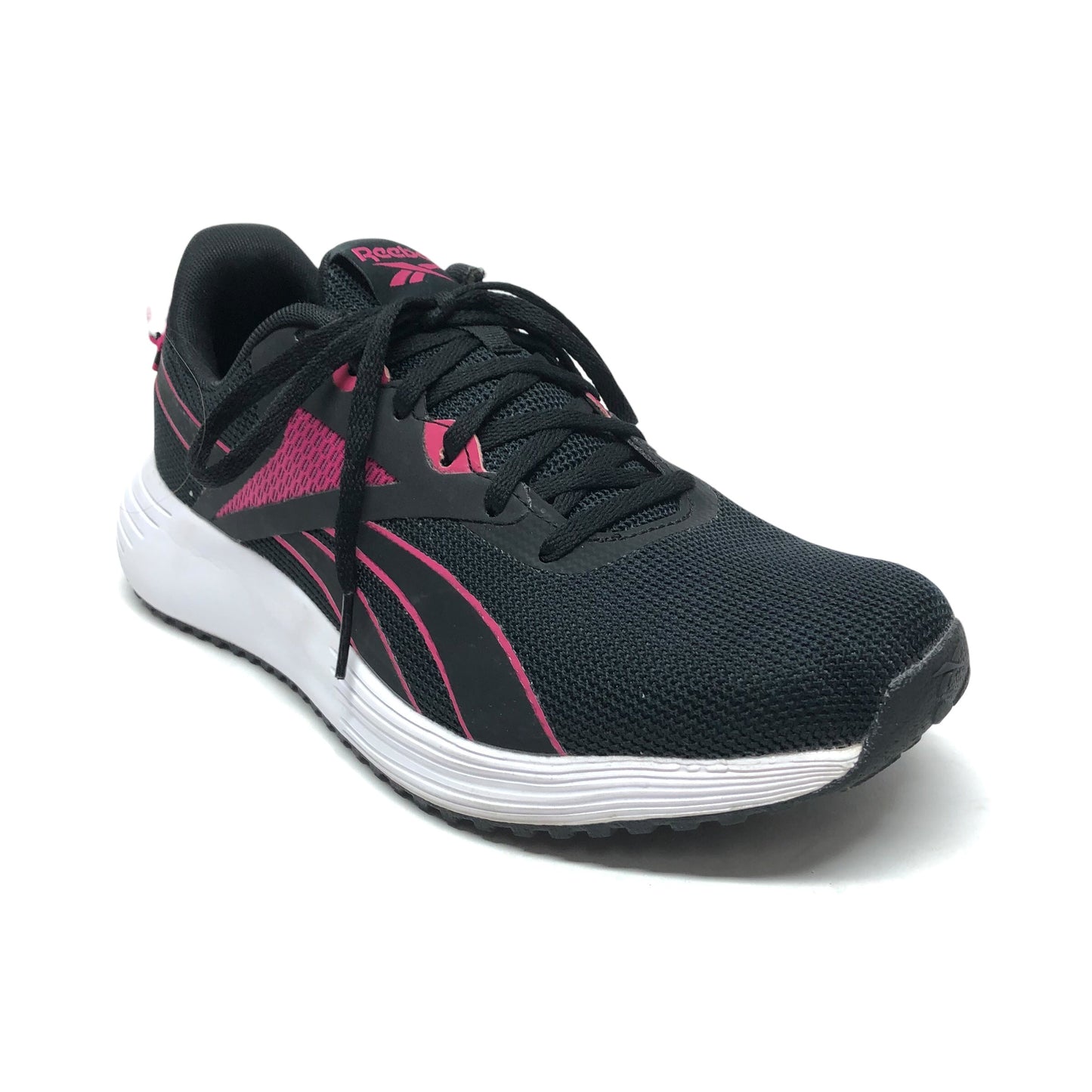 Shoes Athletic By Reebok In Black & Pink, Size: 10