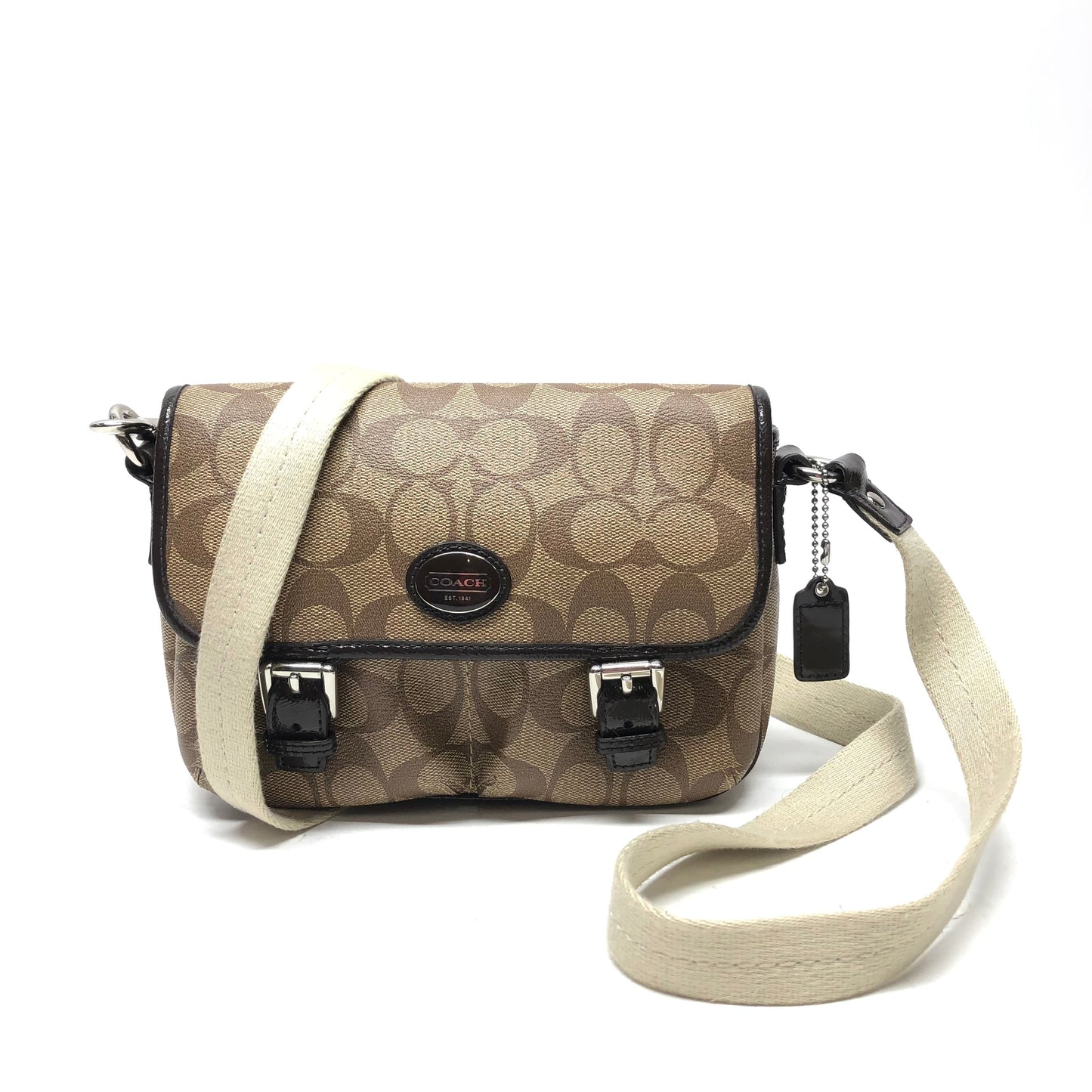 Crossbody Designer By Coach, Size: Small