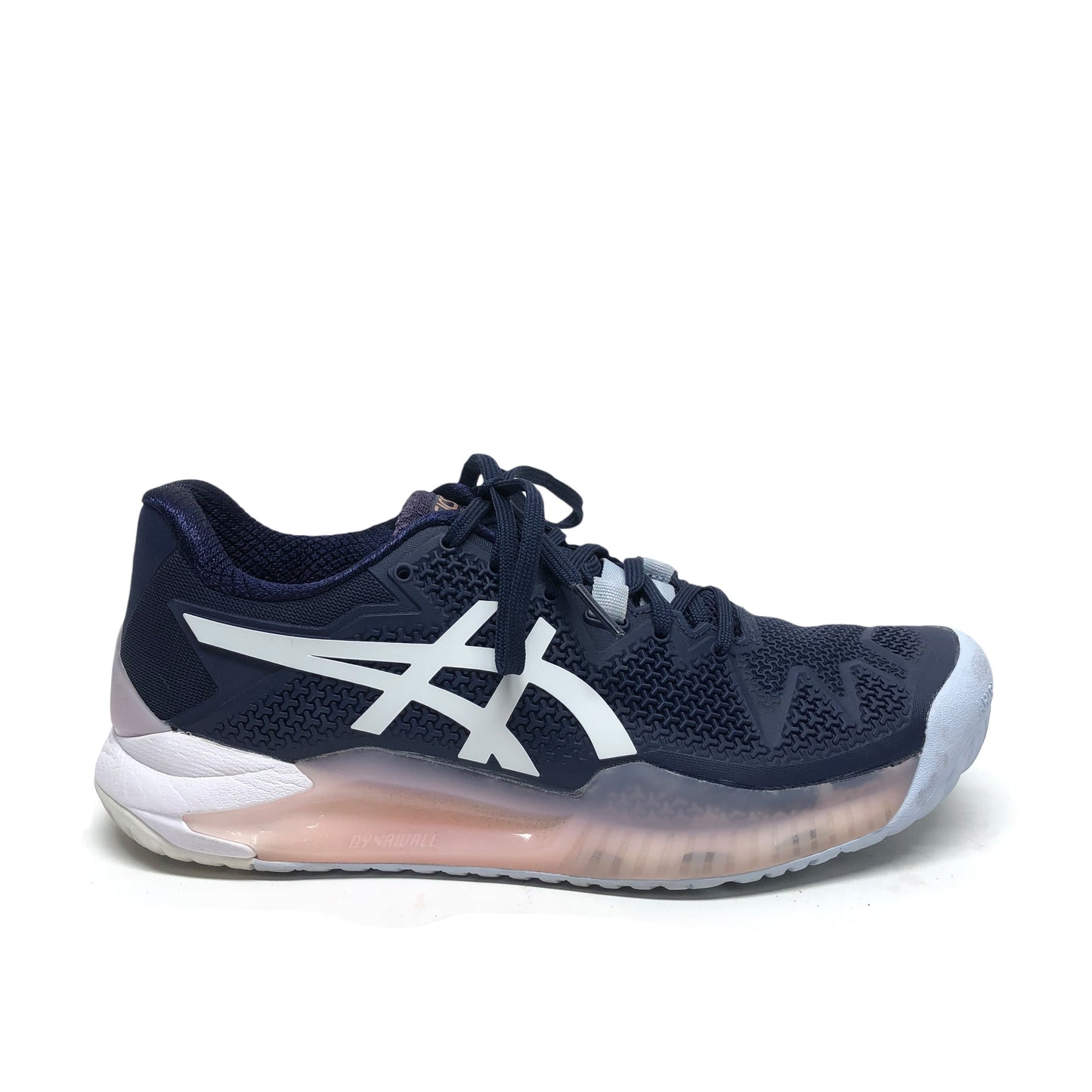 Shoes Athletic By Asics In Blue & White, Size: 6.5