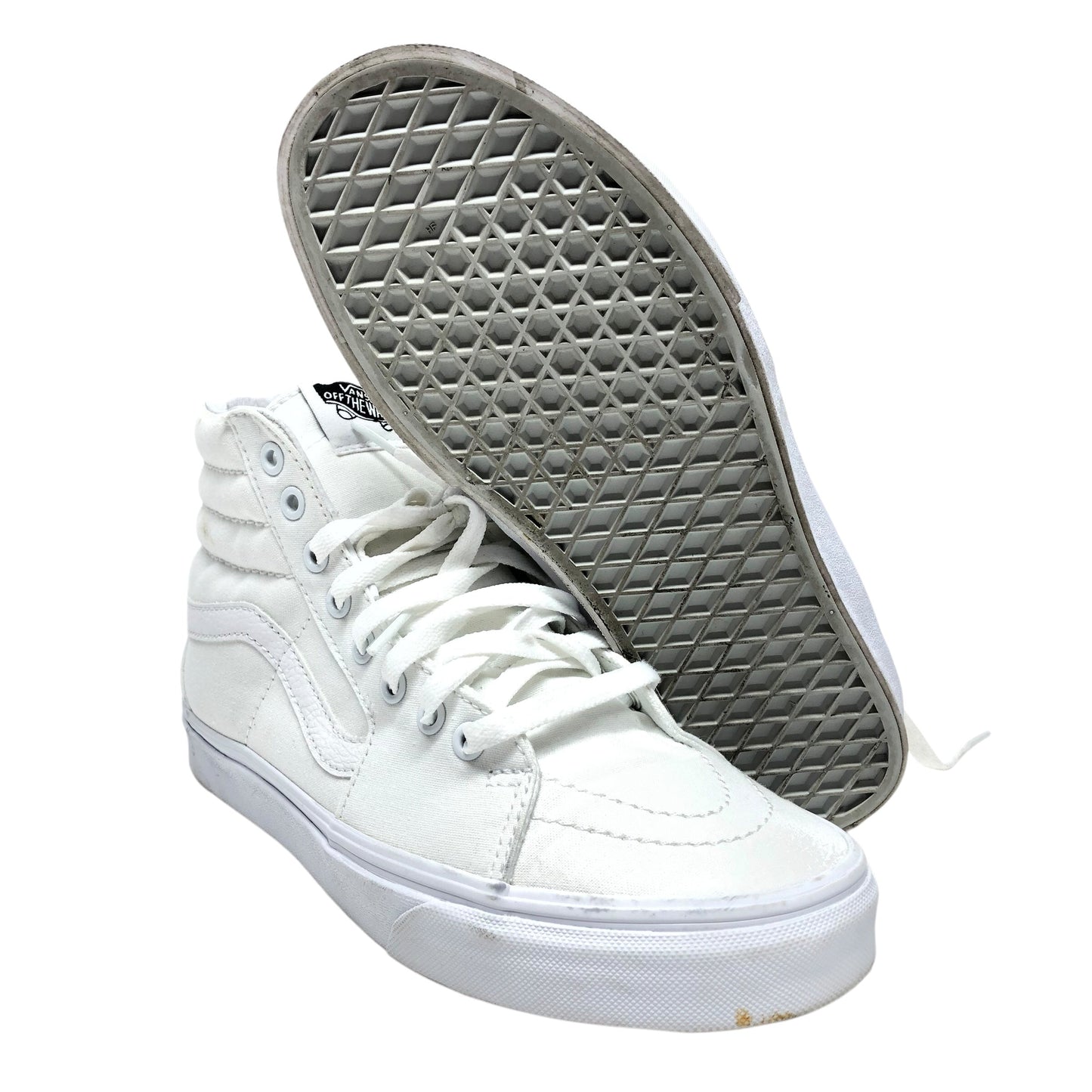 Shoes Sneakers By Vans In White, Size: 9