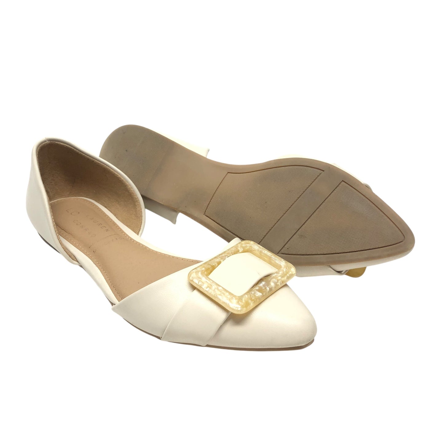 Shoes Flats By Lc Lauren Conrad In Cream, Size: 7