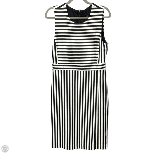 Dress Work By Ann Taylor In Black & White, Size: 10