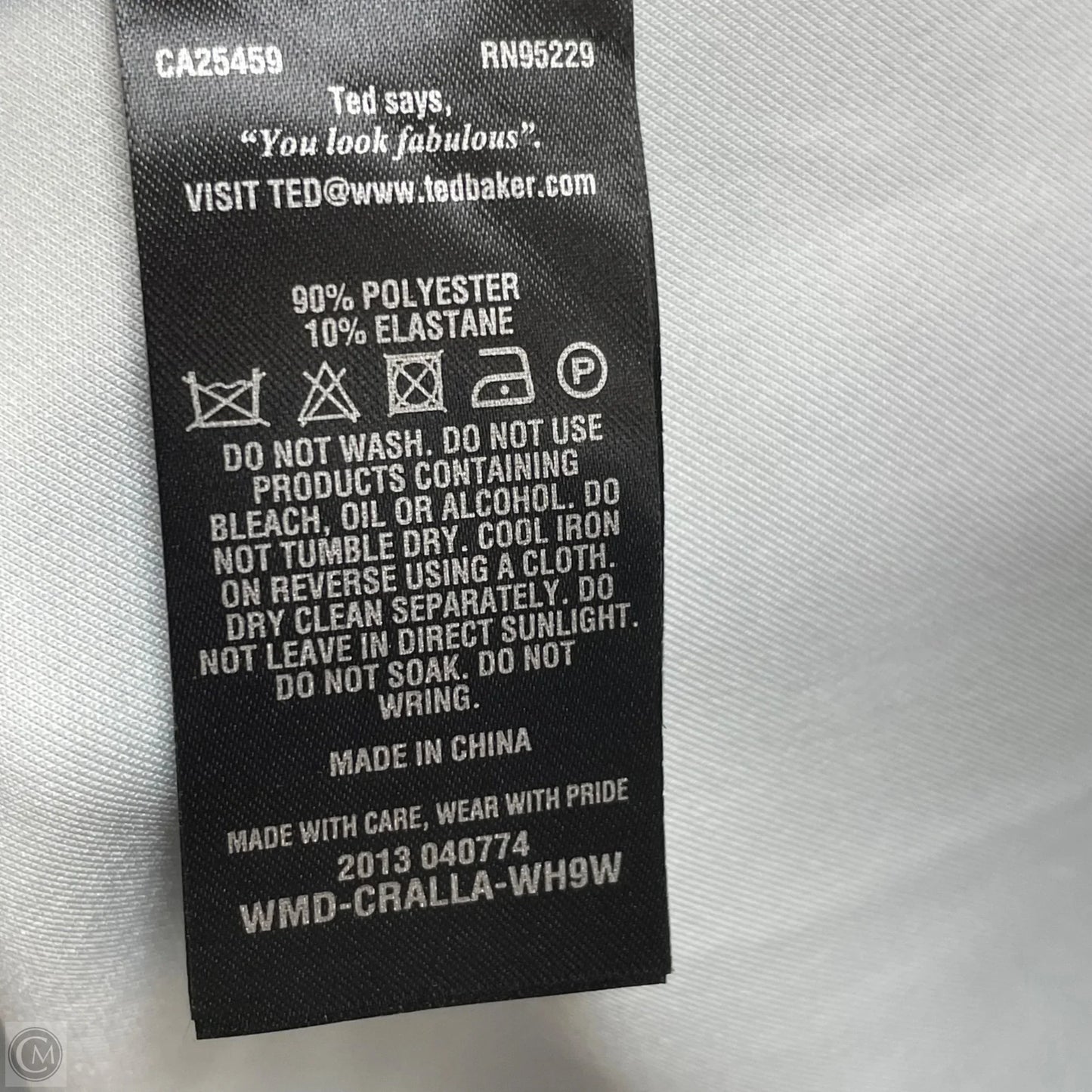 Dress Party Short By Ted Baker In Black, Size: 6