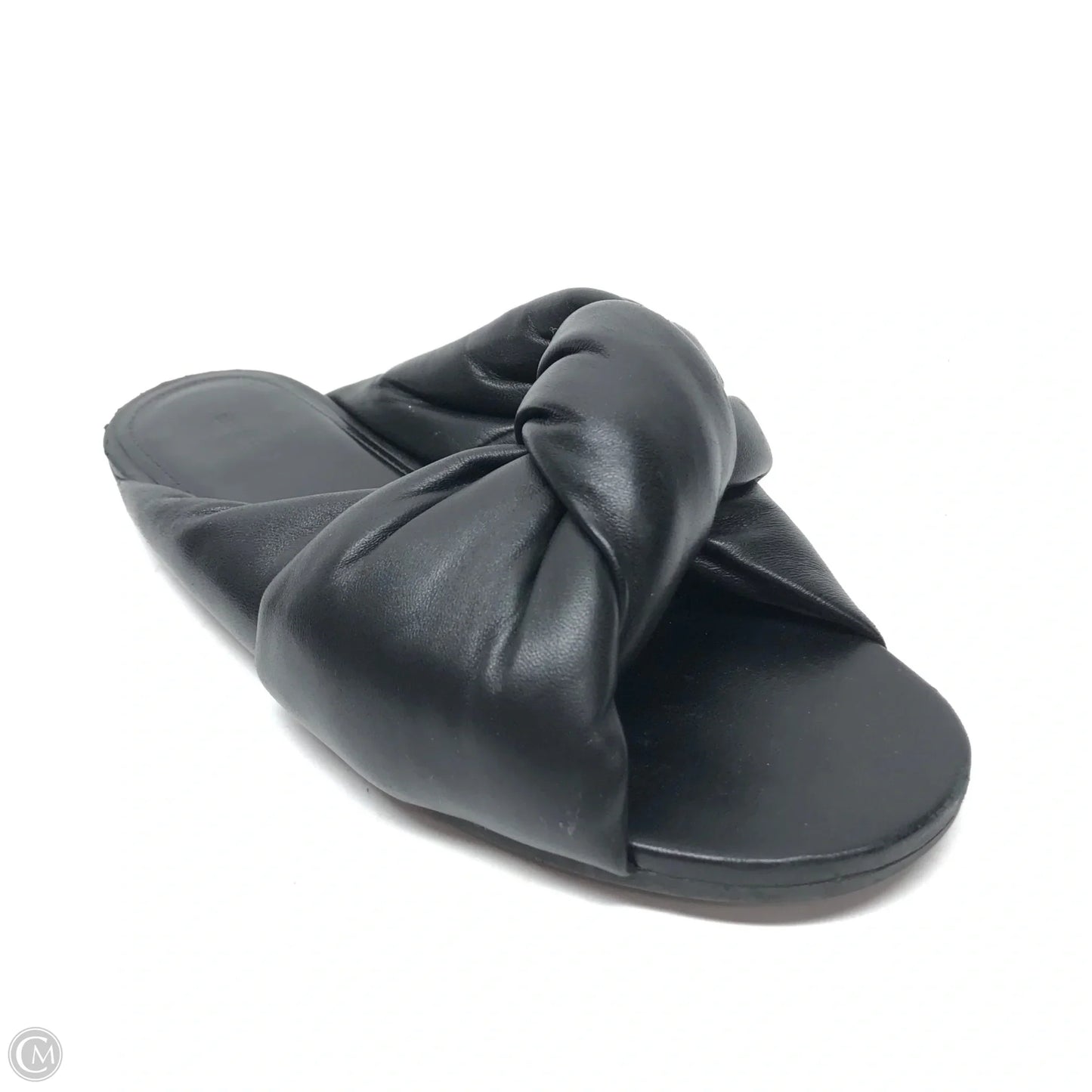 Sandals Luxury Designer By Balenciaga In Black, Size: 7.5