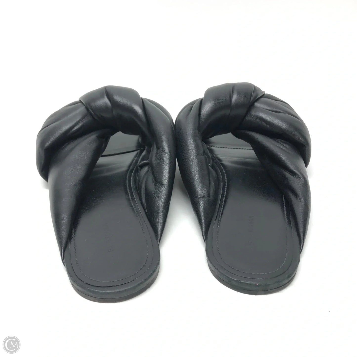Sandals Luxury Designer By Balenciaga In Black, Size: 7.5
