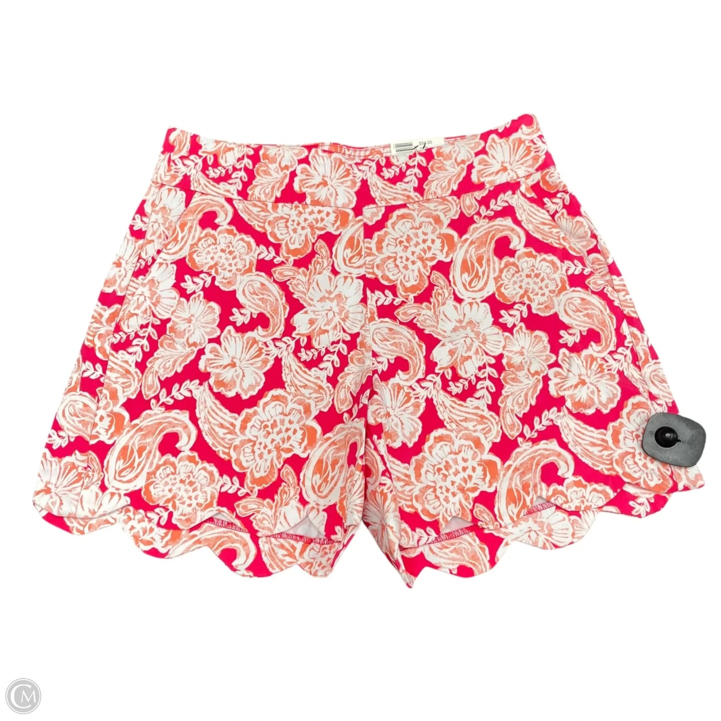 Shorts By Crown And Ivy In Orange & Pink, Size: 6