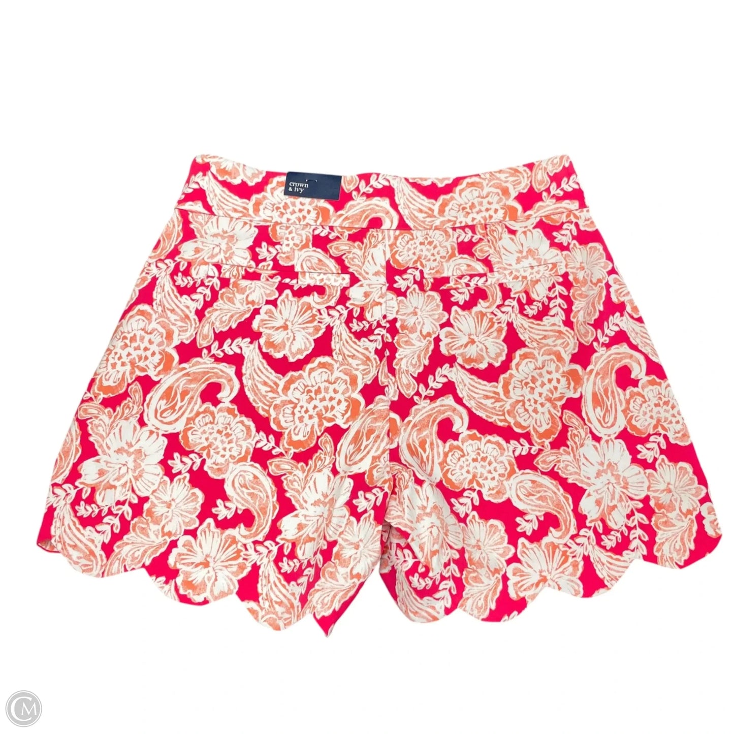 Shorts By Crown And Ivy In Orange & Pink, Size: 6
