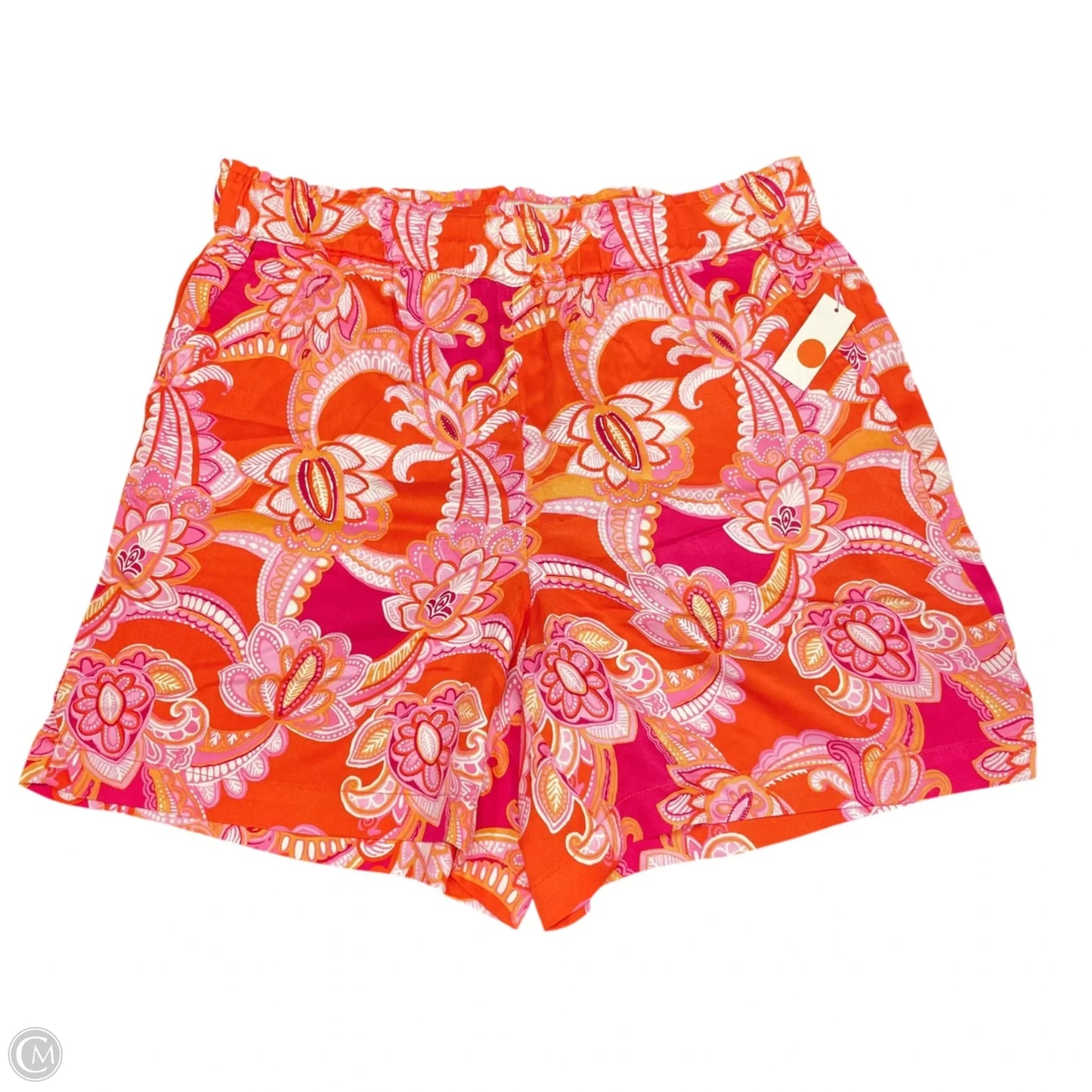 Shorts By Talbots In Orange & Pink, Size: M