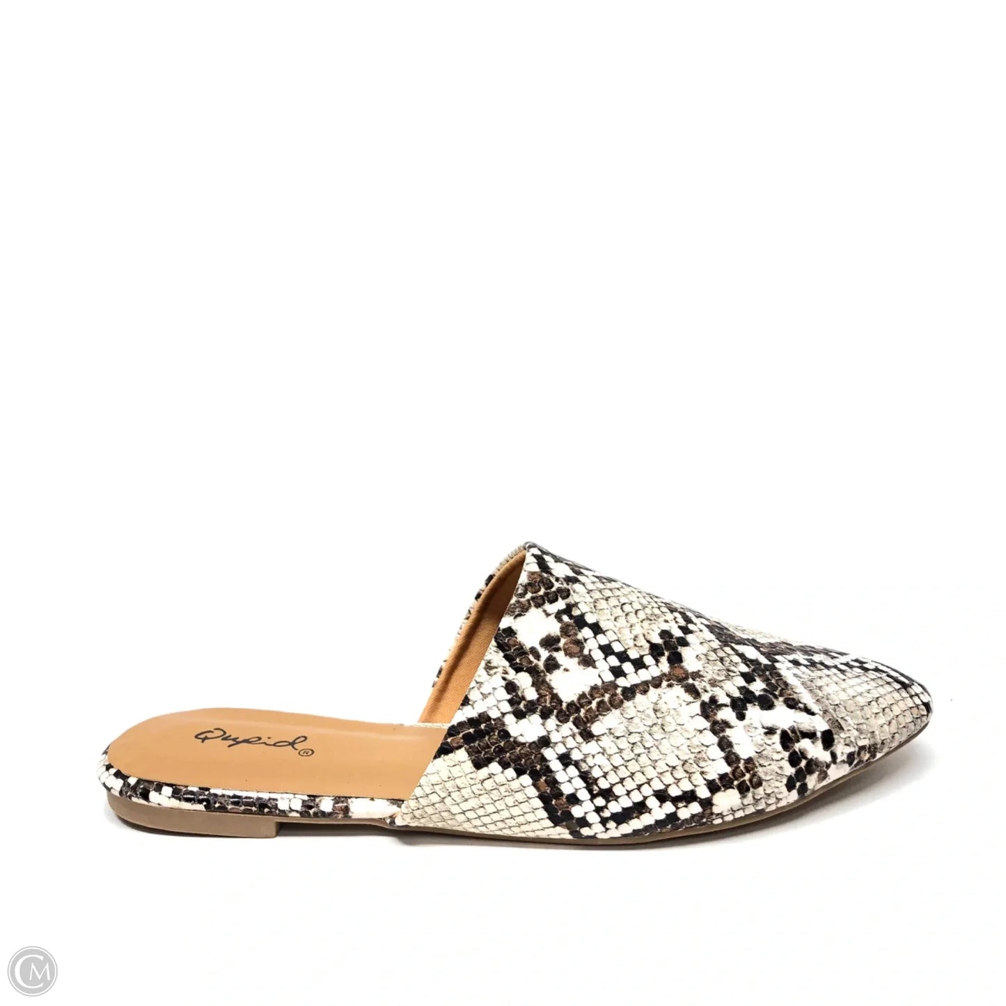 Shoes Flats By Qupid In Snakeskin Print, Size: 6