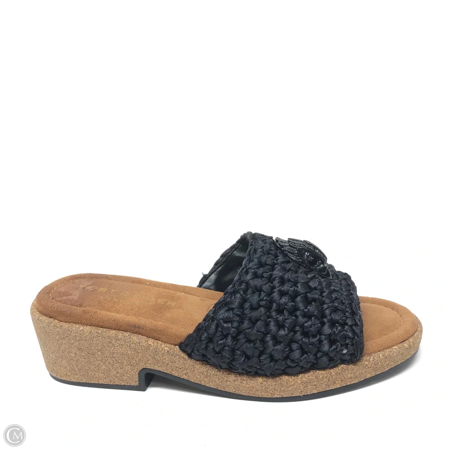 Sandals Designer By Kurt Geiger In Black, Size: 6.5