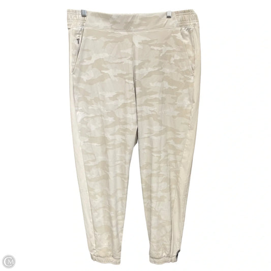 Athletic Pants By Athleta In Tan, Size: 14