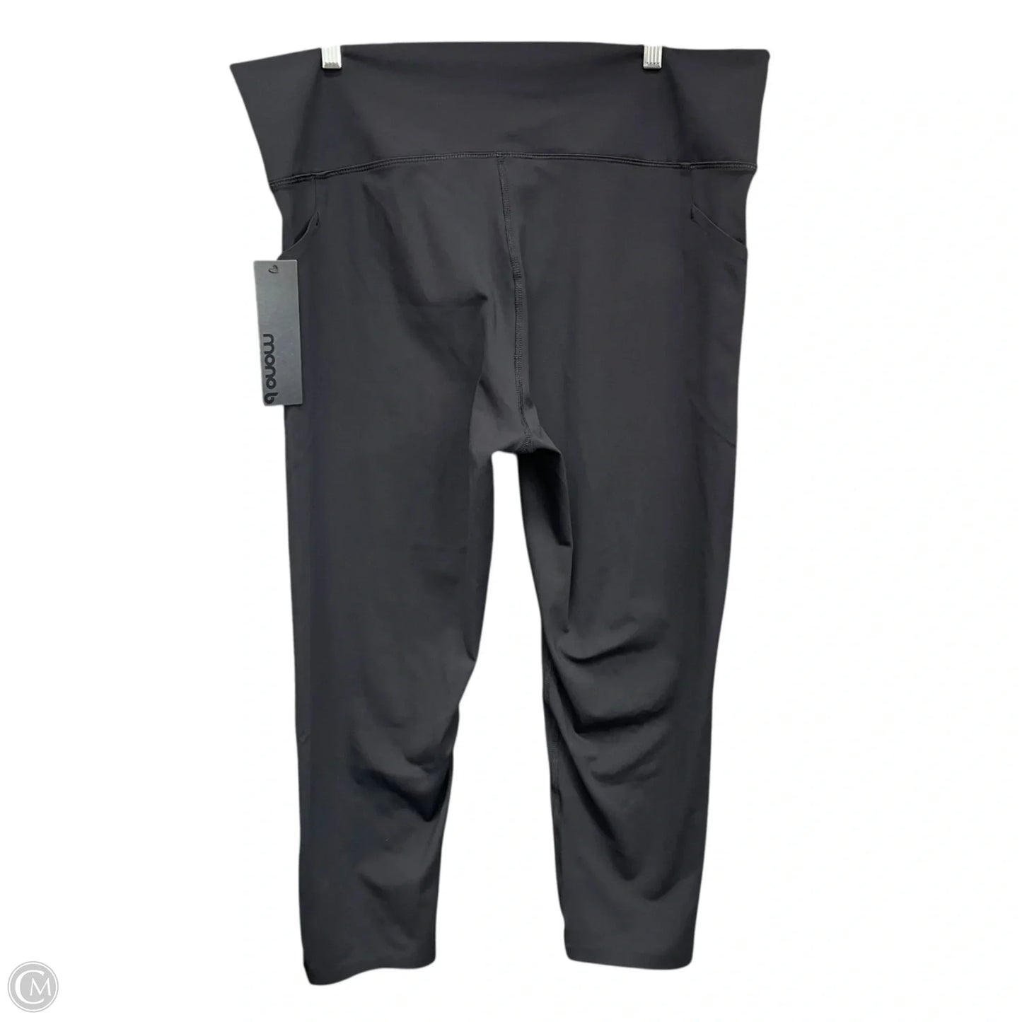 Athletic Leggings Capris By Mono B In Black, Size: 3x