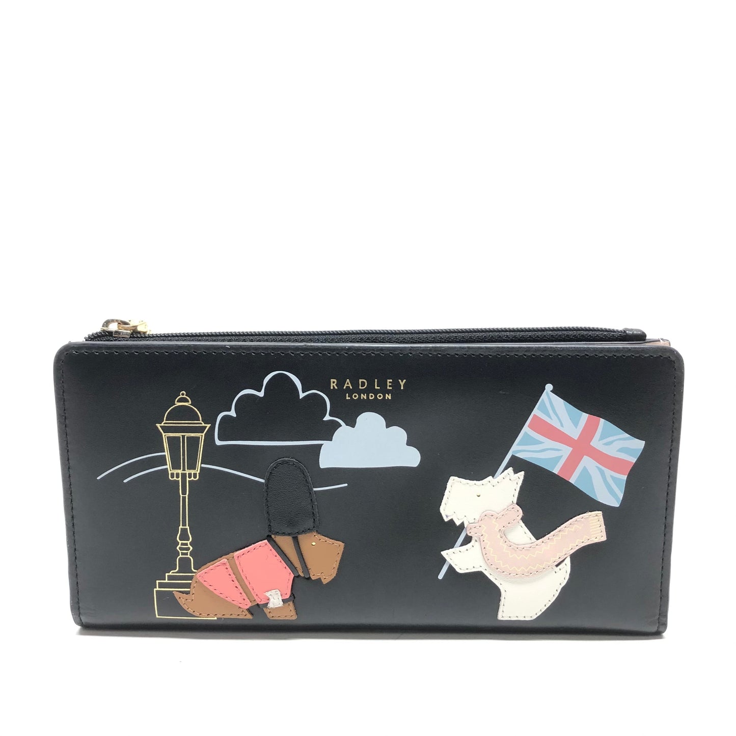 Black Wallet Designer Radley London, Size Large