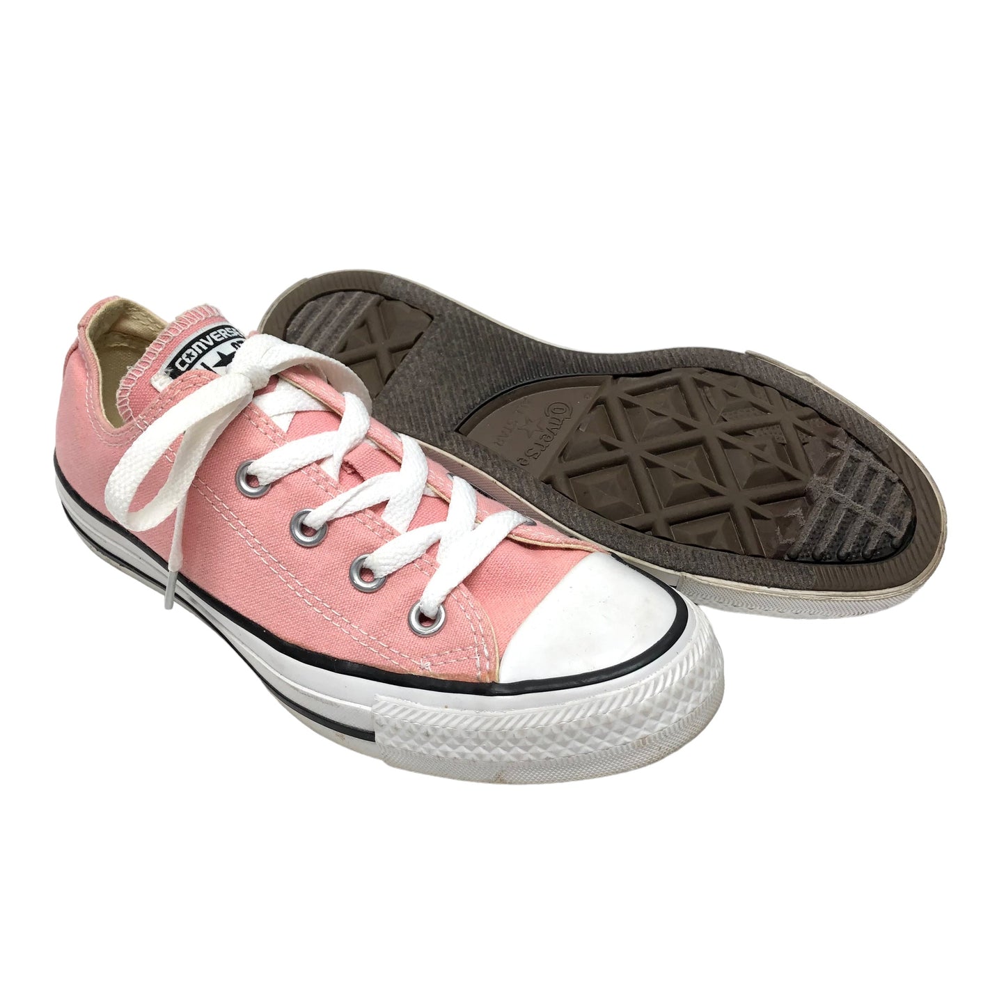 Pink Shoes Sneakers Converse, Size 6