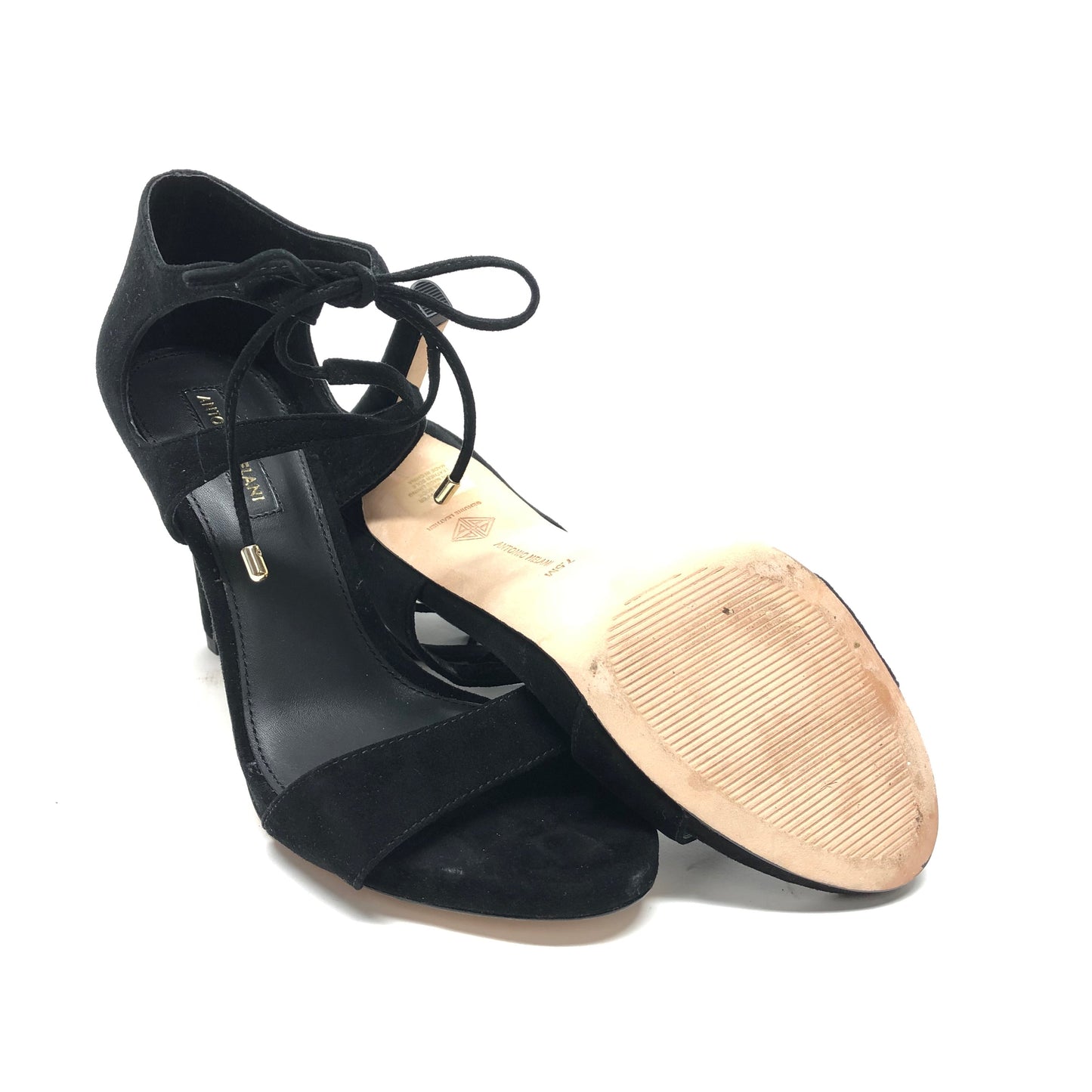 Black Shoes Heels Stiletto Antonio Melani, Size 7.5