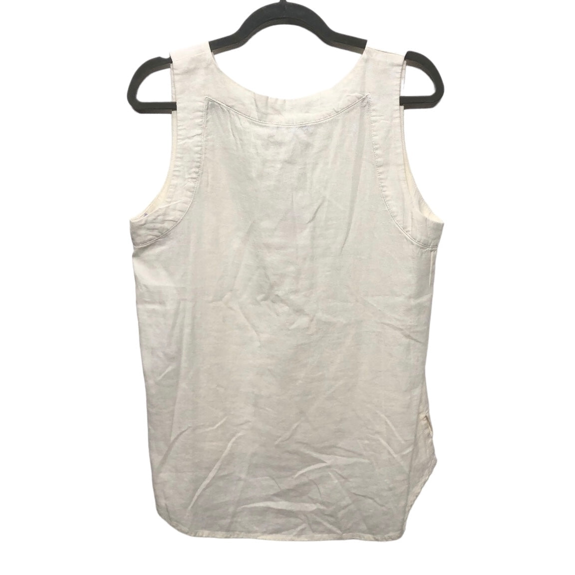 Cream Top Sleeveless Dkny, Size S