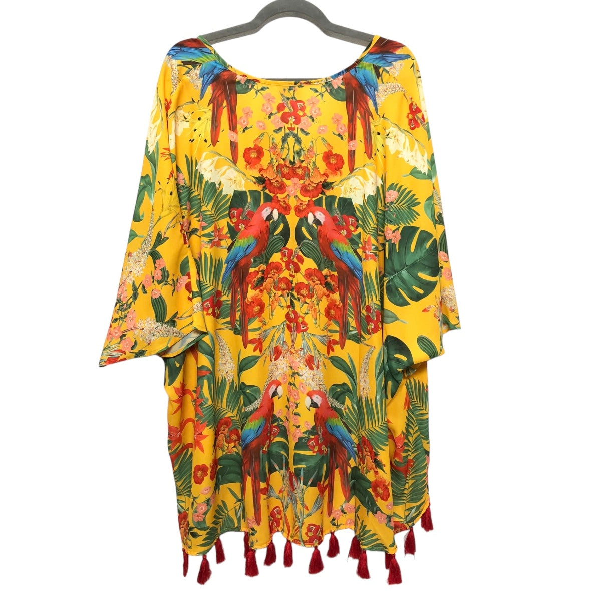 Tropical Print Swimwear Cover-up Show Me Your Mumu, Size Xl