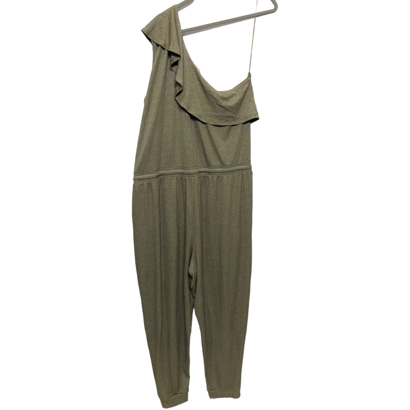 Green & Silver Jumpsuit Michael By Michael Kors, Size Xxl