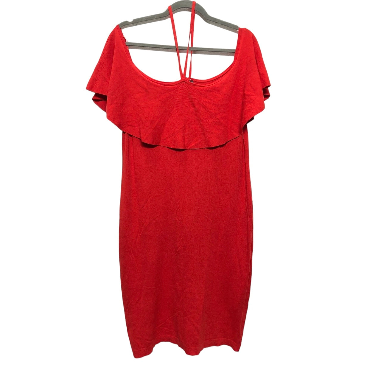 Red Dress Casual Short Vince Camuto, Size Xl