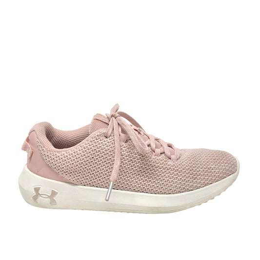 Pink Shoes Athletic Under Armour, Size 7.5