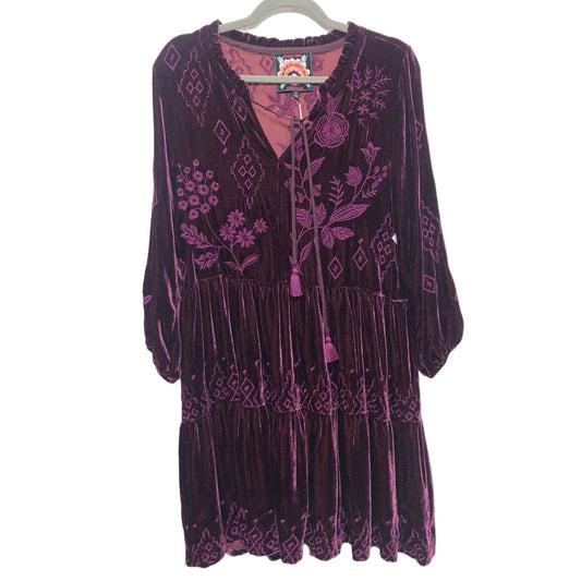 Purple Dress Casual Short Johnny Was, Size Xs