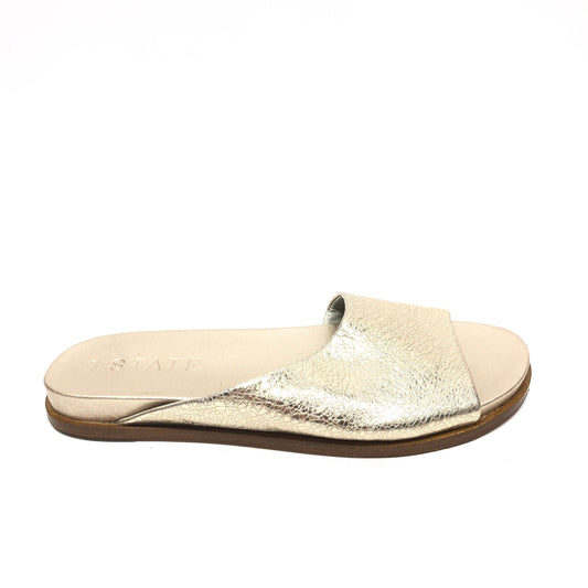 Gold Sandals Flats 1.state, Size 7.5