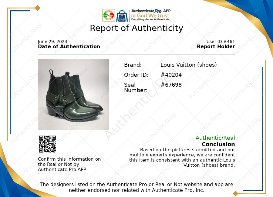 Green Boots Luxury Designer Louis Vuitton, Size 7.5