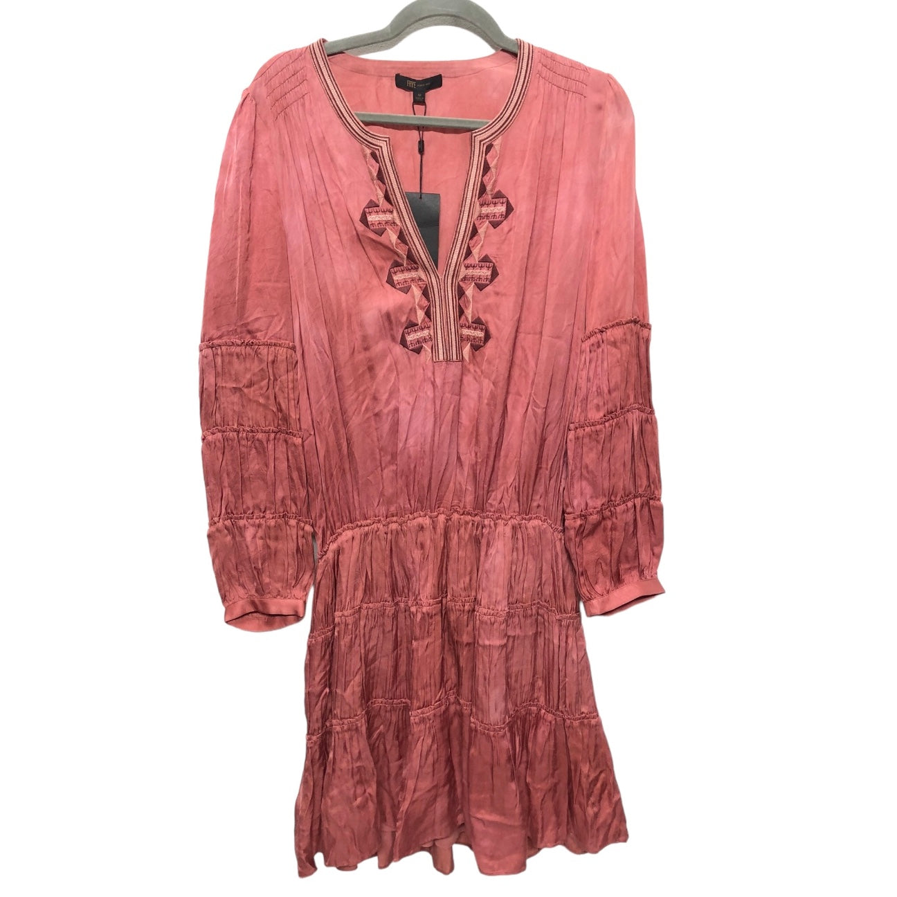 Pink Dress Casual Midi Frye, Size M