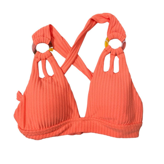 Orange Swimsuit Top Cmc, Size M